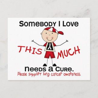 Cartão Postal Alguém Que Eu Amo - Cancer Pulmonar (Menino)