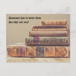 Cartão Postal Alguém tem que escrever
