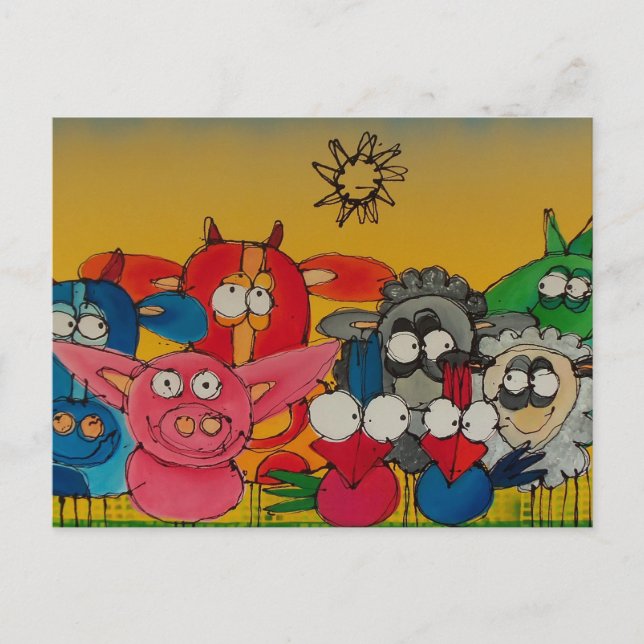 Cartão Postal alguém viu pietje? (Frente)