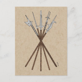 Cartão Postal Alguns Poléreis do Século 16