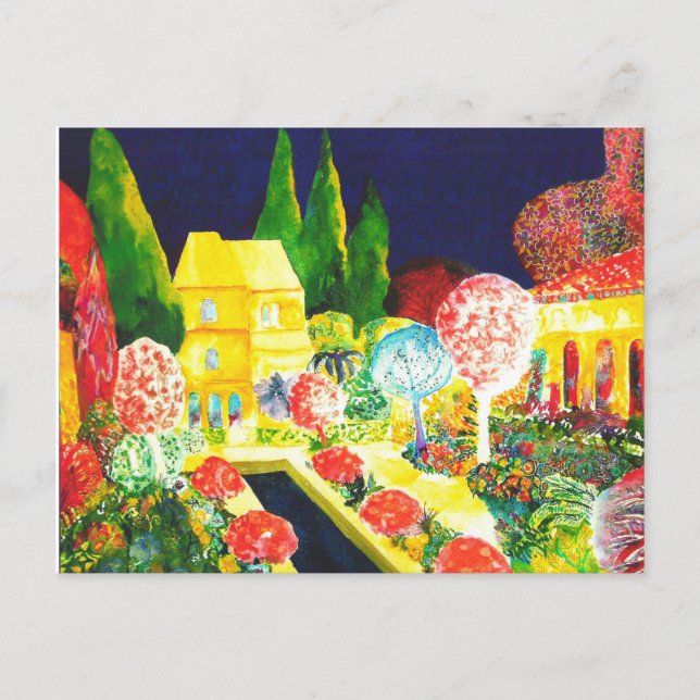 Cartão Postal Alhambra da Noite. (Frente)