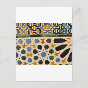 Cartão Postal Alhambra Wall Azulejo nº 3