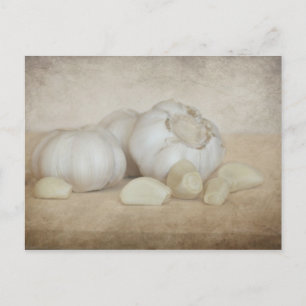 Cartão Postal Alho fresco