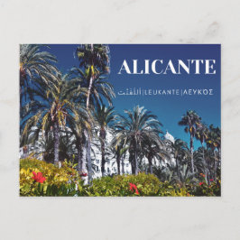 Cartão postal Alicante