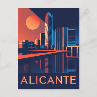Cartão Postal Alicante Espanha