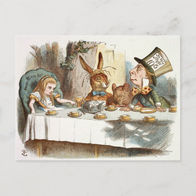 Cartão Postal Alice (Frente)