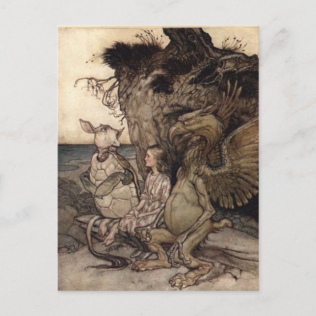 Cartão Postal Alice (Frente)