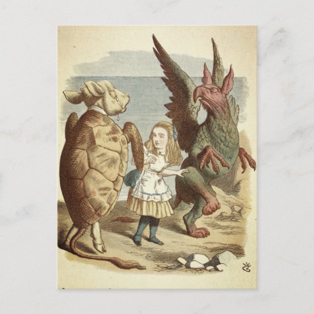 Cartão Postal Alice (Frente)