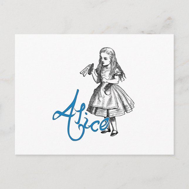 Cartão Postal Alice (Frente)