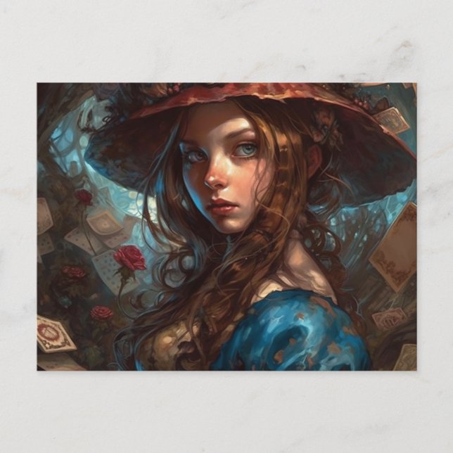 Cartão Postal Alice (Frente)