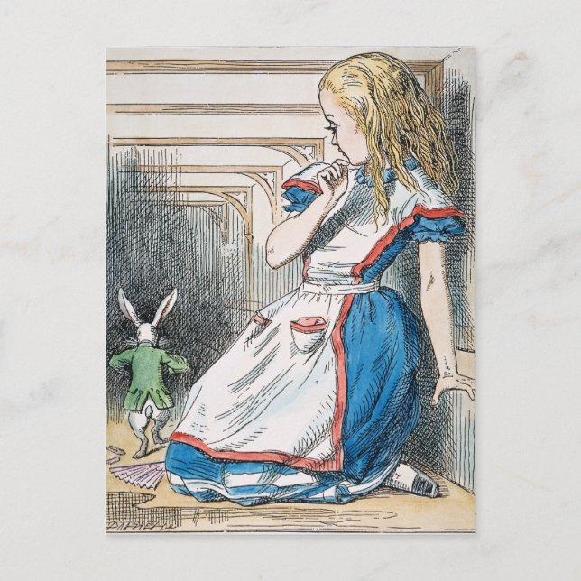 Cartão Postal Alice, 1865 (Frente)