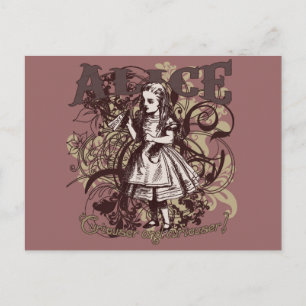 Cartão Postal Alice Carnivale Style