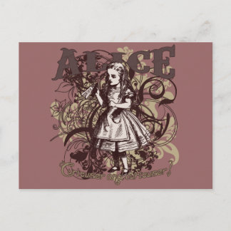 Cartão Postal Alice Carnivale Style