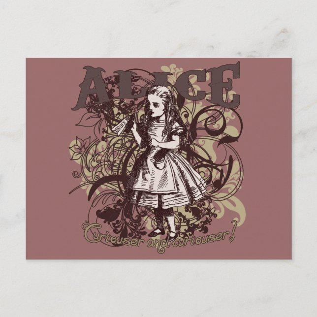 Cartão Postal Alice Carnivale Style (Frente)