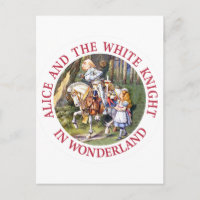 Alice Conhece o Cavaleiro Branco em Wonderland