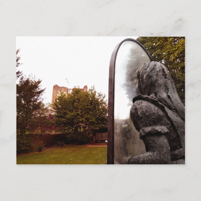 Cartão Postal Alice e o Castelo (Frente)