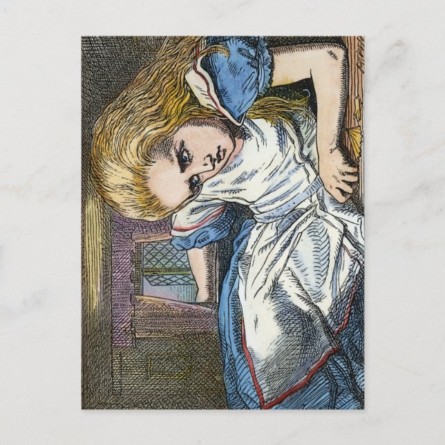 CARTÃO POSTAL ALICE IN WONDERLAND (Frente)