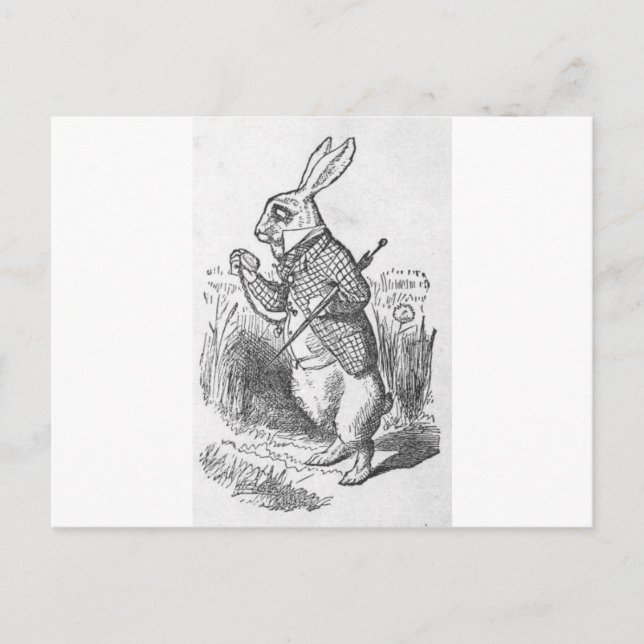 Cartão Postal Alice in Wonderland 2.5 (Frente)