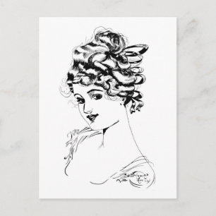 Cartão Postal Alice M. McPherrin por Russell L. Swigert arte de 