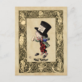 Cartão Postal Alice - Mad Hatter 1865