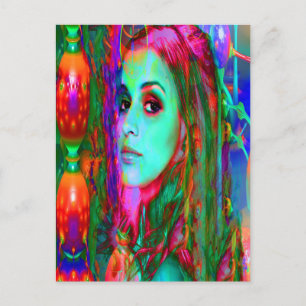 Cartão Postal Alice no País das Maravilhas