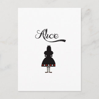 Cartão Postal Alice No País Das Maravilhas