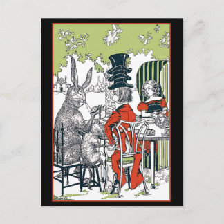 Cartão Postal Alice no País das Maravilhas