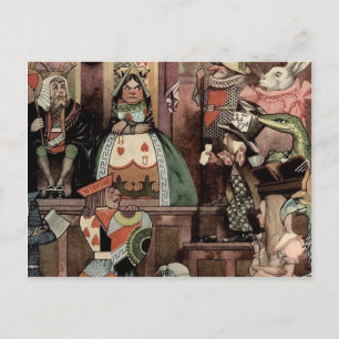 Cartão Postal Alice No País Das Maravilhas