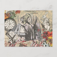 Alice no País das Maravilhas Cortina Arte Clássica