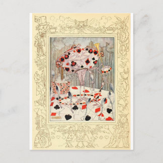 Cartão Postal Alice no País das Maravilhas da Batalha
