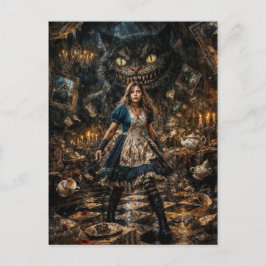 Cartão Postal Alice: The Mad Chase
