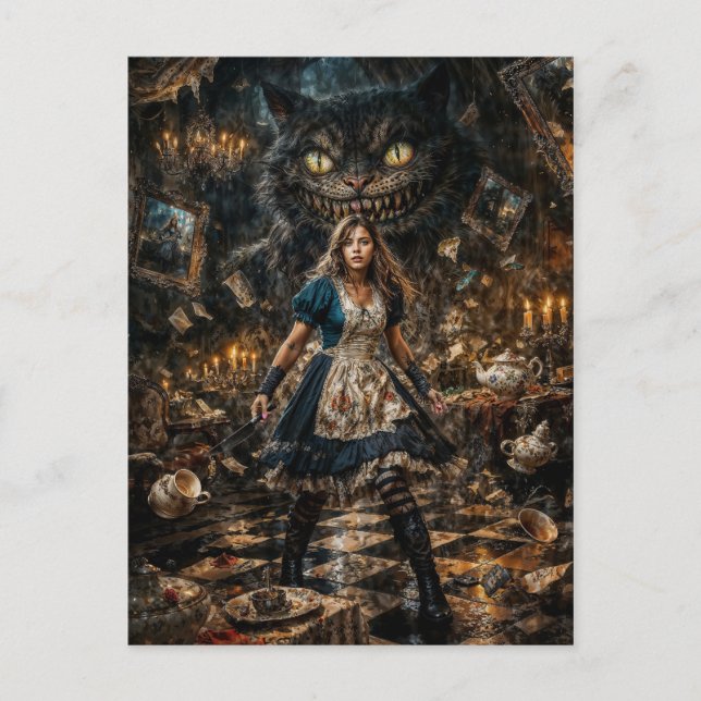 Cartão Postal Alice: The Mad Chase (Frente)