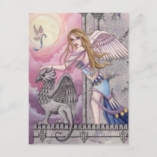 Cartão Postal Alicia - Angel Postcard