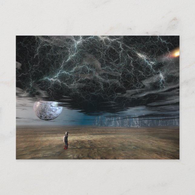 Cartão Postal Alienígena (Frente)