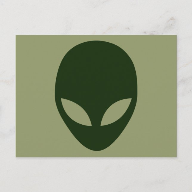 Cartão Postal Alienígena (Frente)