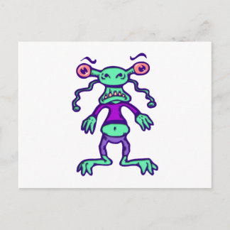 Cartão Postal Alienígena