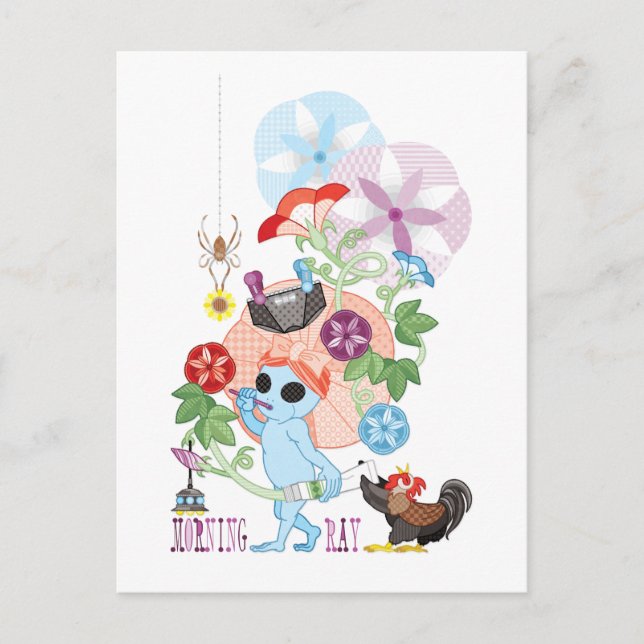 Cartão Postal Alienígena da CINZA (Frente)