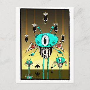 Cartão Postal Alienígena da equipe 2012