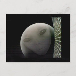 Cartão Postal Alienígena MarCO CubeSat Mars Farewell