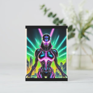 Cartão Postal Alienígena Raven 09