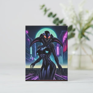 Cartão Postal Alienígena Raven 10