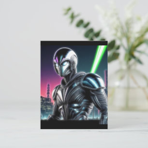 Cartão Postal Alienígena Raven 21