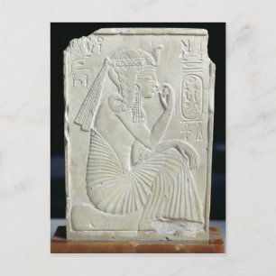 Cartão Postal Alivio retratando Ramsés II como criança