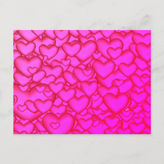 Cartão Postal All Hearts Postcard