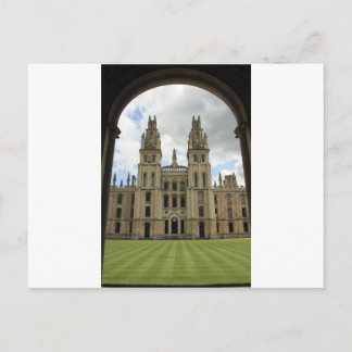 Cartão Postal All Souls College, Oxford