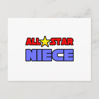 Cartão Postal All Star Niece
