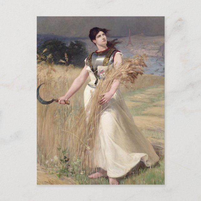 Cartão Postal Allegory of France (Frente)