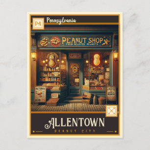 Cartão Postal Allentown (Pensilvânia) Vintage
