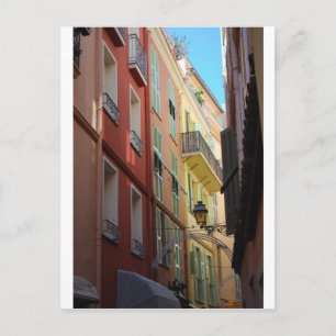 Cartão Postal Alleyway em Monte Carlo, Mônaco