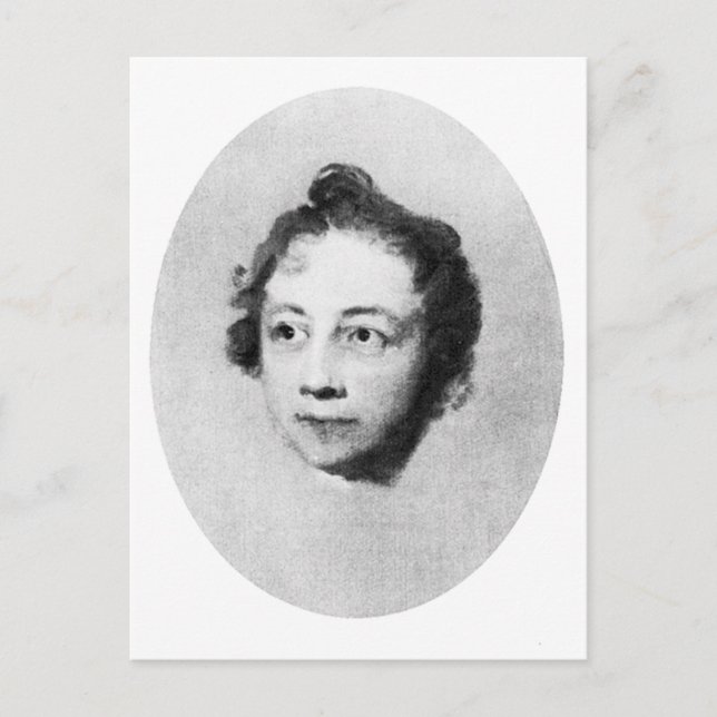 Cartão Postal Allston ~ Washington Painter Writer (Frente)